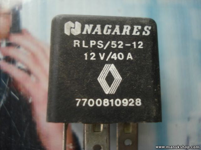Relais Renault R21 Nevada 7700810928 12V/40A RLPS/52-12 7700810928