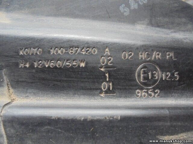 Scheinwerfer rechts Mitsubishi Pajero Montero DID KOITO 10087420 100-87420