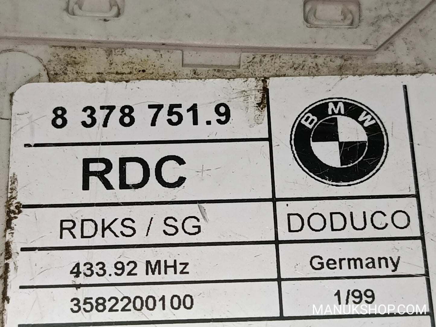 Steuergerät Wegfahrsperre BMW E38 E39 E46 83787519 8 378 751.9 3582200100