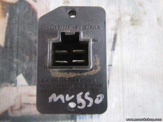 Widerstand Heizung SsangYong Musso Korando 2.9 TDI 06.98-12.01 SY662LA