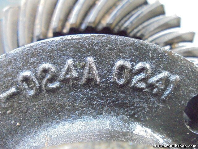 Differential hinten Hinterachsgetriebe Opel 2.2 piñón 41 C16HA006 0241C16H008