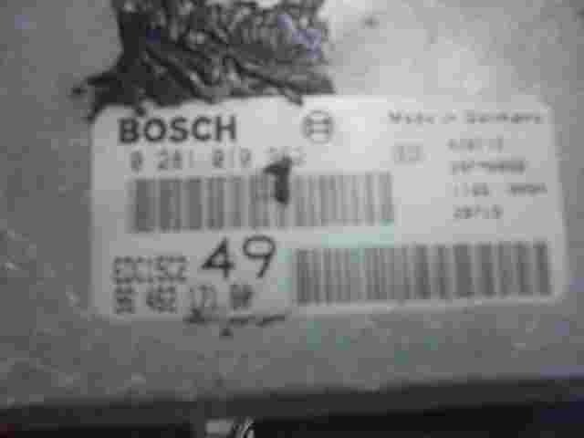 Motorsteuergerät Citroen Xsara 9646217180 EDC15C249 28FM0000 BOSCH 0281010962