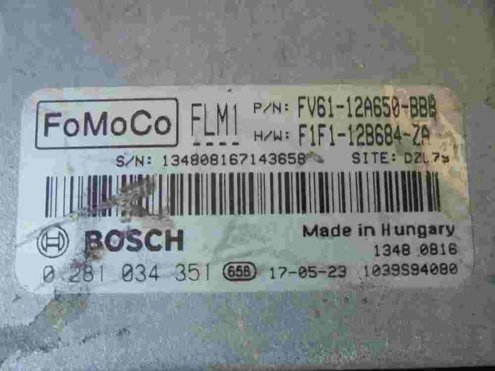 Motorsteuergerät Ford Transit Connect FV6112A650BBB FV61-12A650-BBB