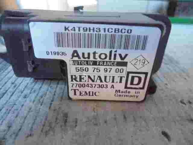 Airbagsensor Airbagsteuergerät Renault Megane 7700437303A 7700437303 A 550759700