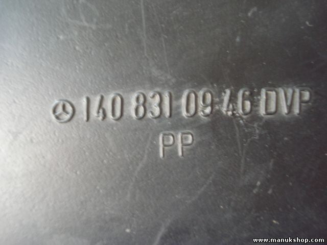 Luftansaugrohr Mercedes-Benz W140 600 SE SEL 1408310946 140 831 09 46 DVP