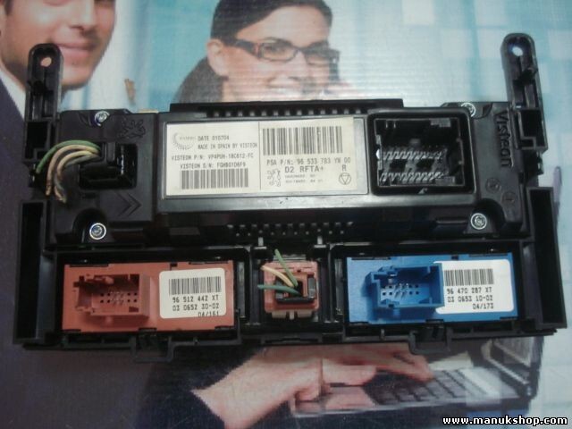 Heizungsbedienteil Peugeot 407 96533783YW 96533783YW00 96512442XT 96470287XT