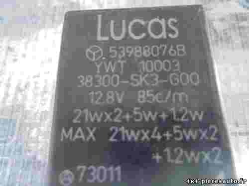 Blinkrelais Honda Civic Rover 53988076B LUCAS 38300SK3GOO 38300-SK3-GOO
