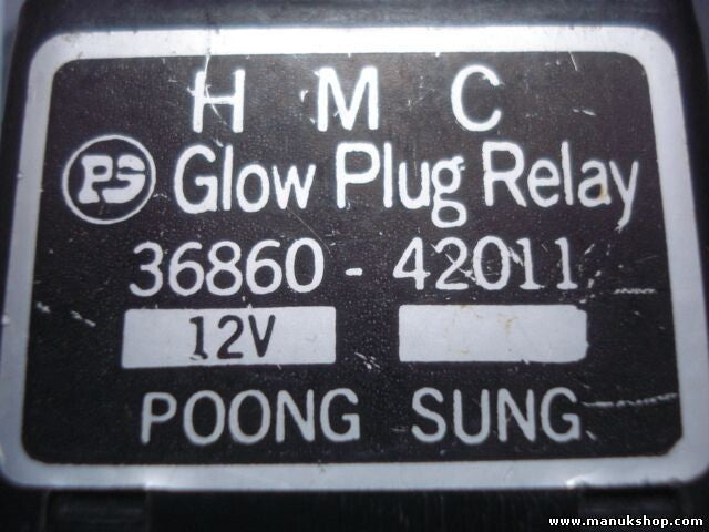 Glühzeitsteuergerät Vorglührelais Hyundai H-1 H100 H1 Starex 3686042011