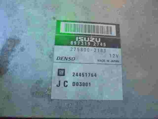 Motorsteuergerät Opel Vectra GM 24451764 JC D03001 ISUZU 8973192745 2758002183