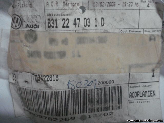 Spurstange VW Volkswagen Sharan Seat Alhambra Ford Galaxy 7M3422818 7M3 422 818