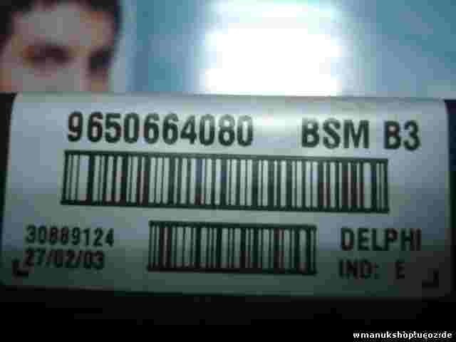 Sicherungskasten Ulysse Citroen C8 Peugeot 807 Phedra 9650664080 BSM B3 42009812