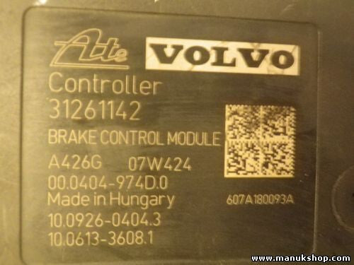 ABS Steuergerät Volvo S80 V70 XC7 10092604043 10061336081 31261142 000404974D0