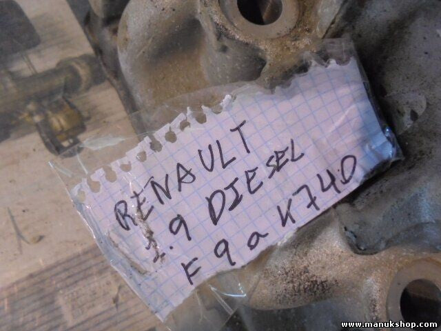 Zylinderkopf Renault Scenic 4X4 1.9 DCI 75 KW F9Q740 F9G03 035931 035929 4954