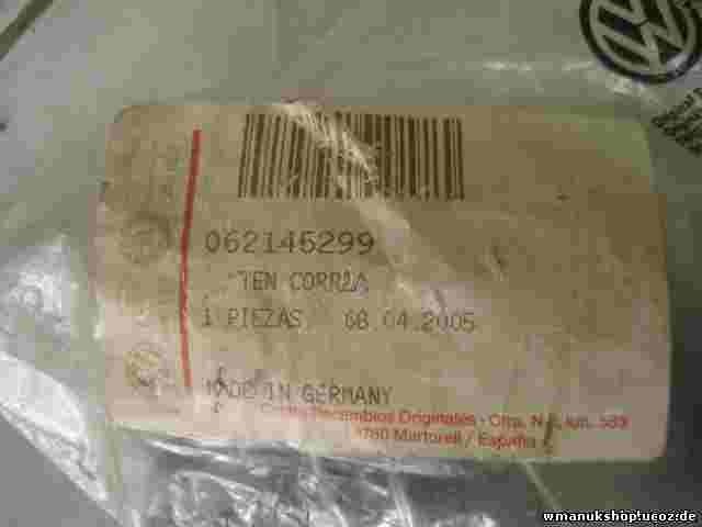 Spannrolle Zahnriemen VW Volkswagen 062145299 062 145 299
