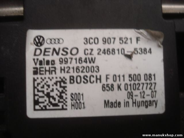 Widerstand Heizung Passat 3C 2.0 Golf 5 Jetta 3C0907521F 997164W BEHR H2162003