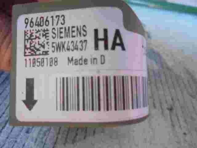 Airbagsensor Airbagsteuergerät Daewoo Chevrolet Kalos 96406173 5WK43437 HA