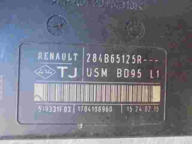 Sicherungskasten Renault Megane 284B65125R 519331F03 USM BD95 L1