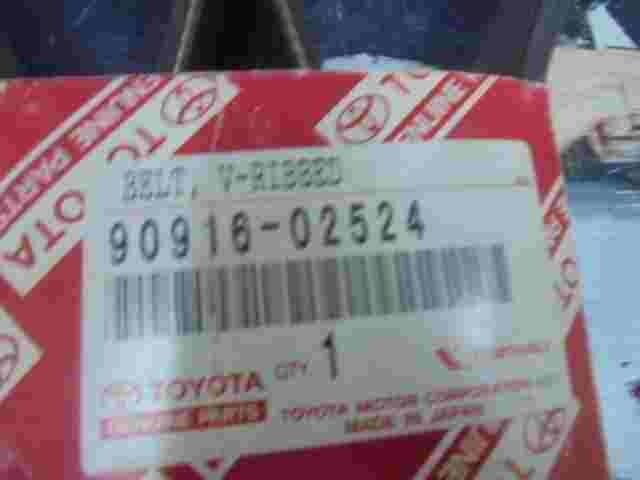 V-Ribbed Belt Toyota Yaris 9091602524 90916-02524