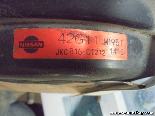 Bremskraftverstärker Nissan Terrano WD21 2.4i 4WD 2389 42G11 M195T JKC 81601212