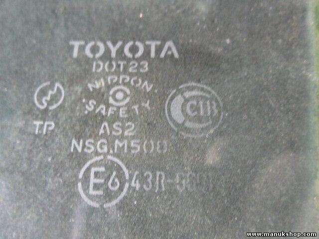 Türscheibe Seitenscheibe vorne rechts Toyota Land Cruiser 43R00014 43R-00014