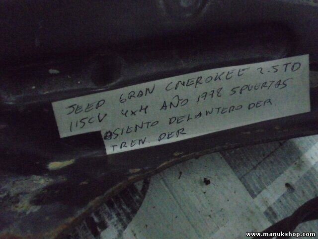 Sitzschiene Sitz Schiene Führung recht seite recht Jeep Grand Cherokee I ZJ 2.5