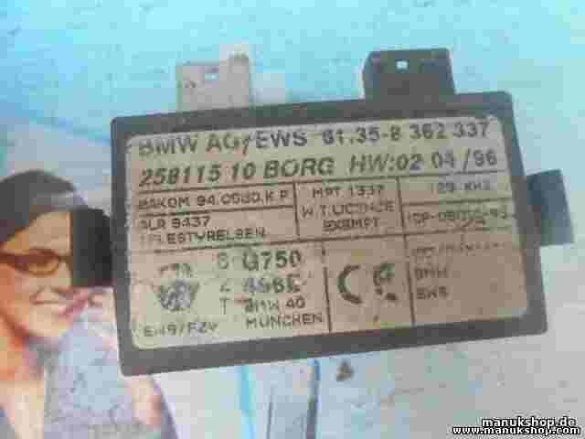 Sende Empfangsmodul EWS BMW 5er 520i E39 61358362337 8362337 25811510
