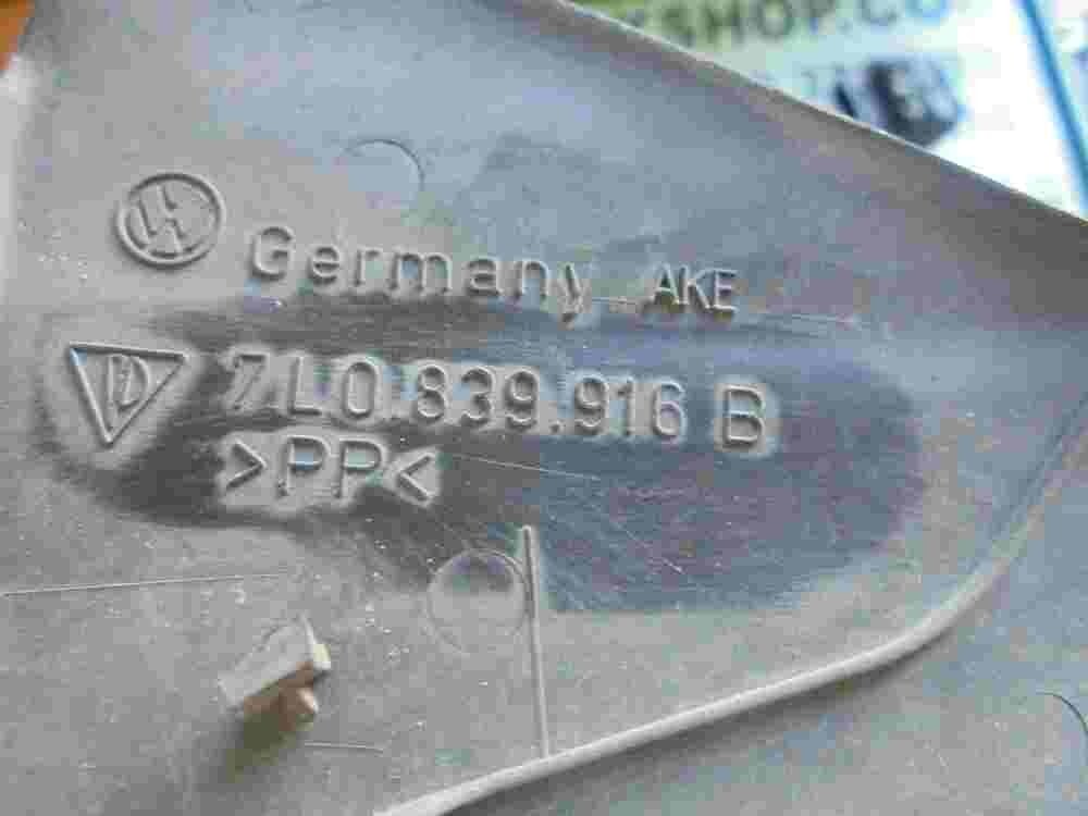 Türabdeckung hinten recht Porsche Cayenne Año 2008 3.6 Gasolina Audi 7L0839916B