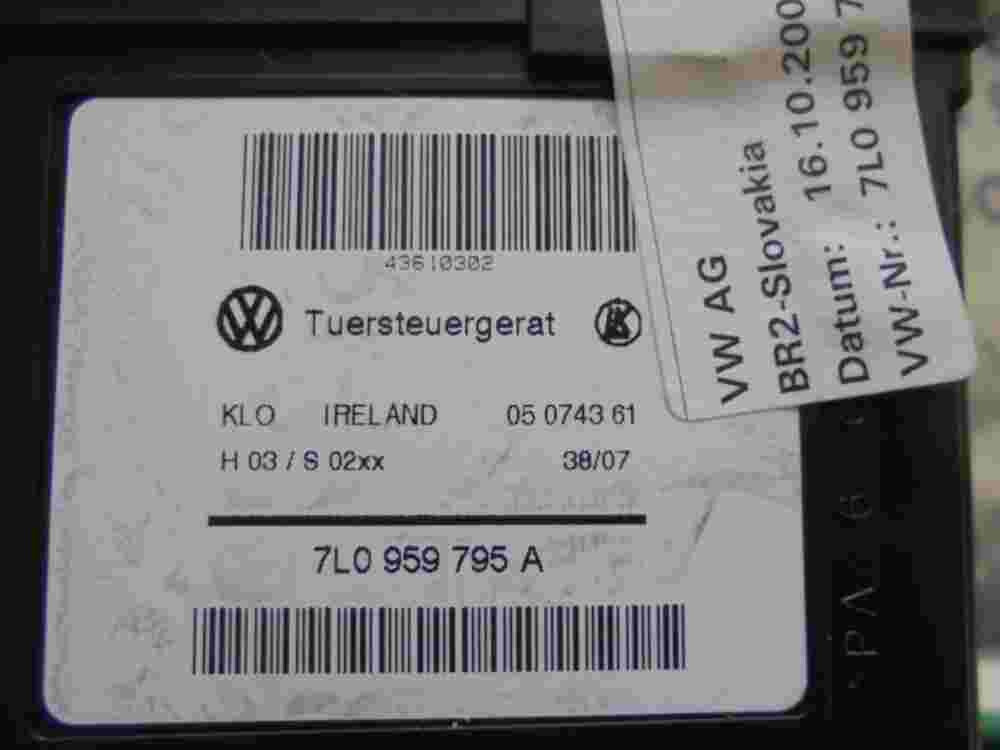 Fensterheber motor hinten Links Porsche Cayenne 7L0959703C 05074361 0130821765