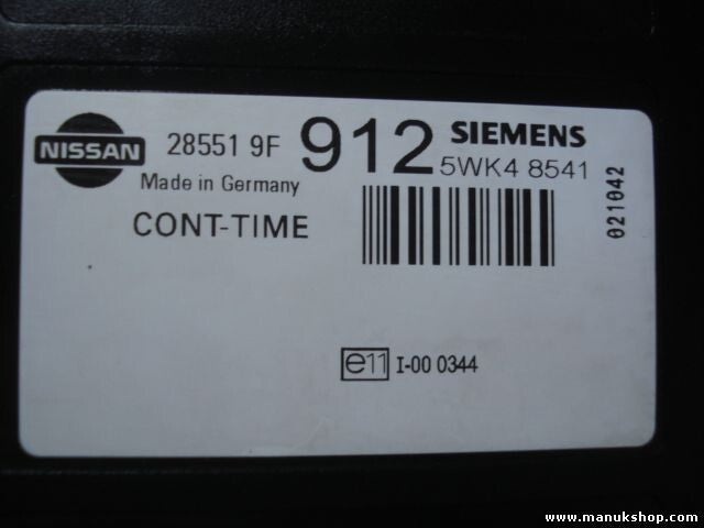 Steuergerät Zentralverriegelung Nissan Terrano 285519F912 28551 9F 912 5WK48541