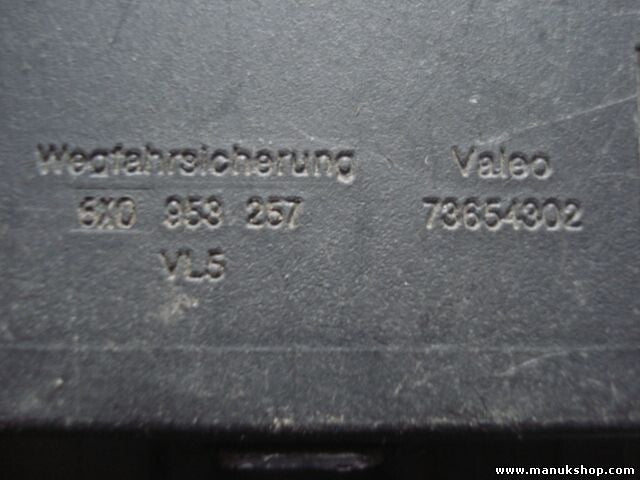 Steuergerät Wegfahrsperre Alarmmodul VW Lupo Polo Golf Caddy 6X0953257