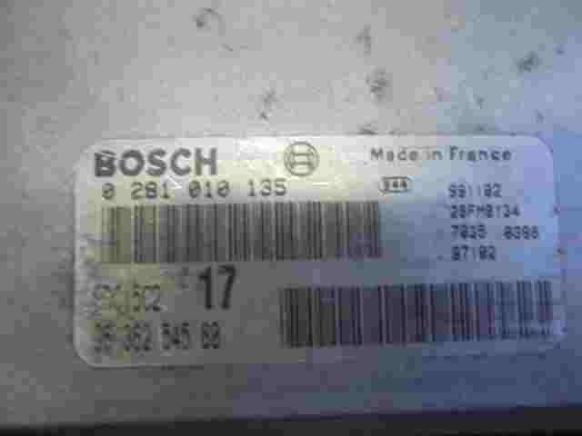 Motorsteuergerät Fiat Scudo 9636254580 EDC15C217 28FM0154 BOSCH 0281010135
