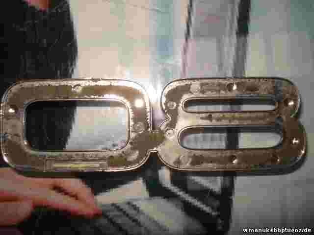 Emblem Audi 80 8cm