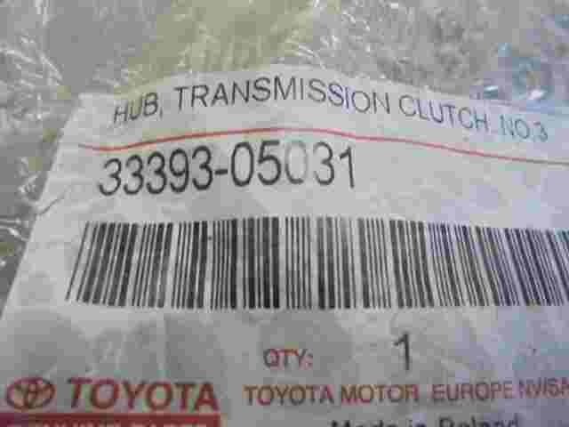 Hub Transmission Clutch No. 3 Toyota Yaris 3339305031 33393-05031