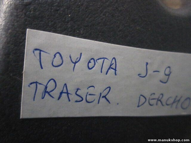 Rücksitzbank Sitz Rücksitz hinten rechts Toyota Land Cruiser J9