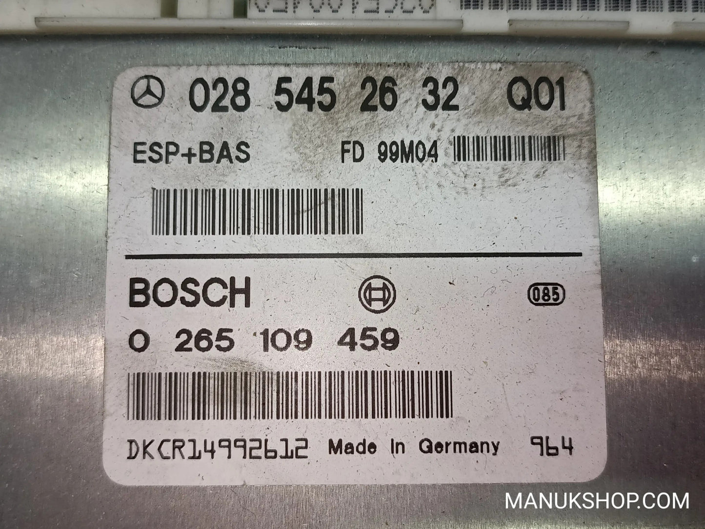 Steuergerät Mercedes-Benz E 0285452632 FD99M04 BOSCH 0265109459 0 265 109 459