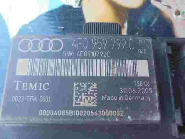 Türsteuergerät Audi A6 C6 4F0959792C 4FO959792C 4F0910792C TEMIC 0033TFK 0001