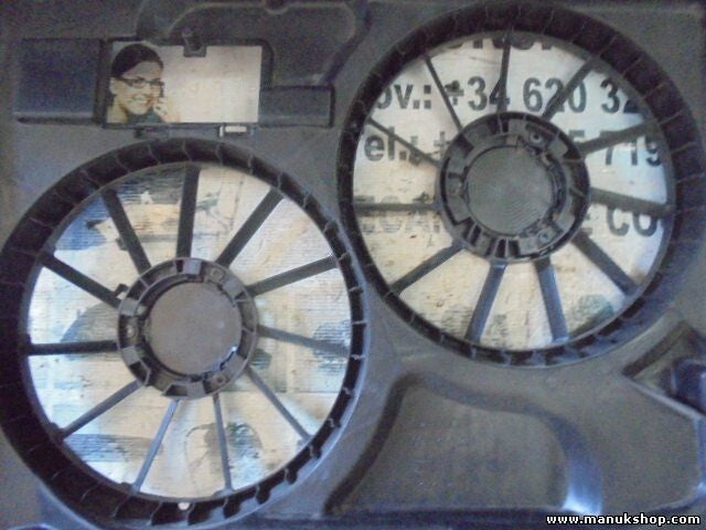 Lüftermotor Kühlerventilator Abdeckung Opel Chevrolet VCD F00S310231 109613-1
