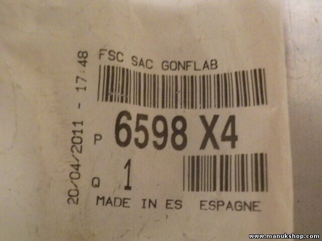 Citroen Peugeot 6598X4 6598 X4 34116470A