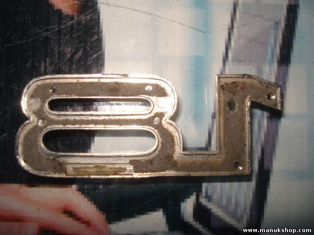 Emblem Logo Audi 1.8 6 cm