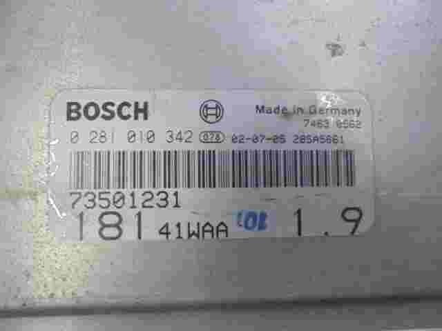 Motorsteuergerät Fiat Marea 1.9 BOSCH 0281010342 0 281 010 342