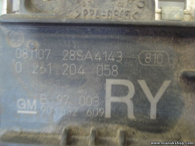 Motorsteuergerät Opel Corsa B Astra 1996-2000 1.0L GM 90532609 BOSCH 0261204058