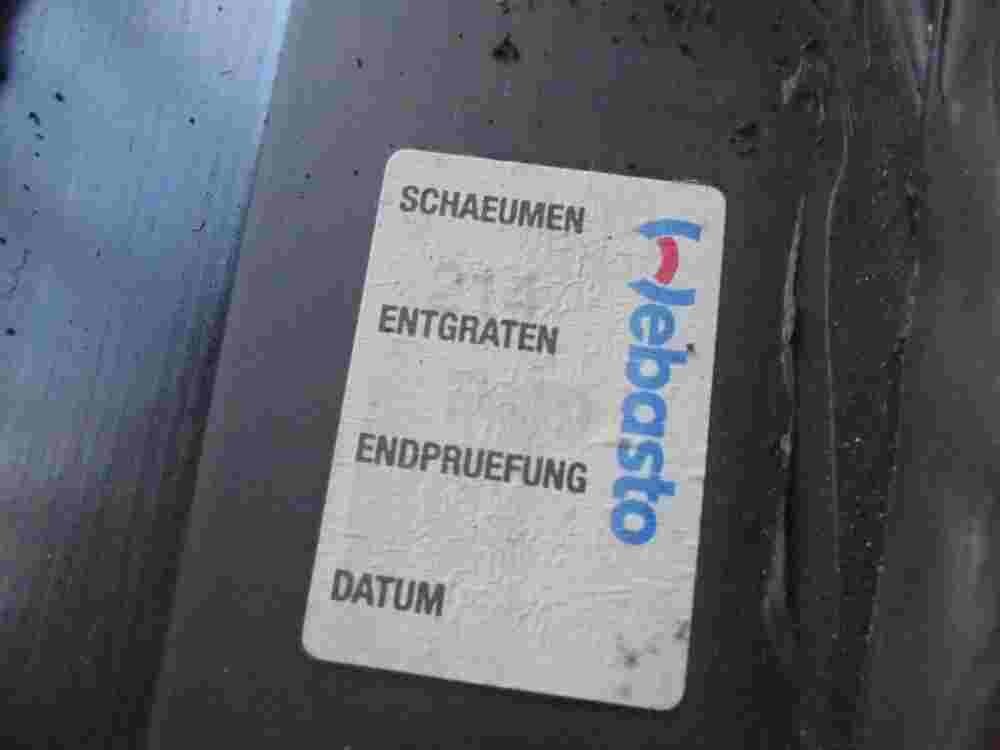 Schiebedach Scheibe Porsche Cayenne Webasto 43R002092 43R-002092