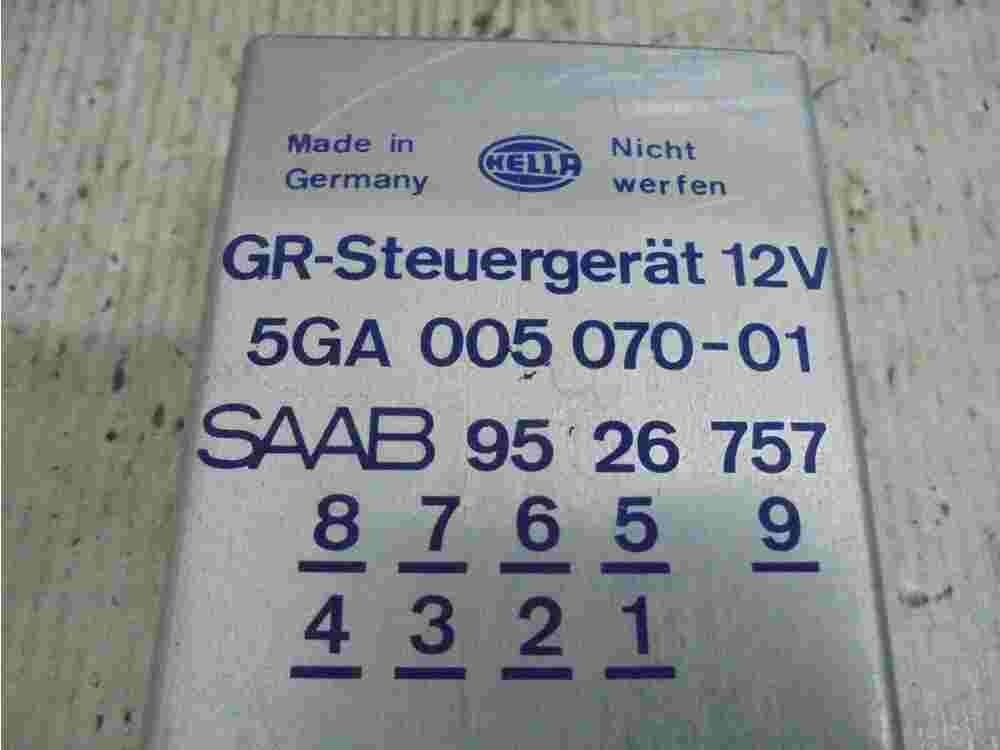 GR Steuergerät Tempomat Saab 900 9000 9526757 HELLA 5GA00507001 5GA 005 070-01
