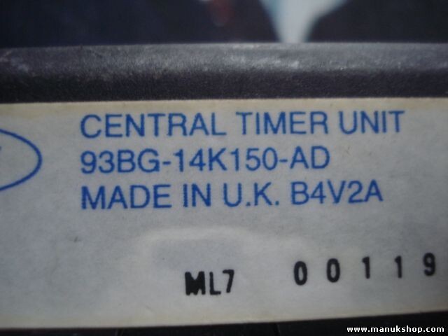 Steuergerät Central Timer Ford Mondeo II 96-00 93BG14K150AD 93BG-14K150-AD B4V2A