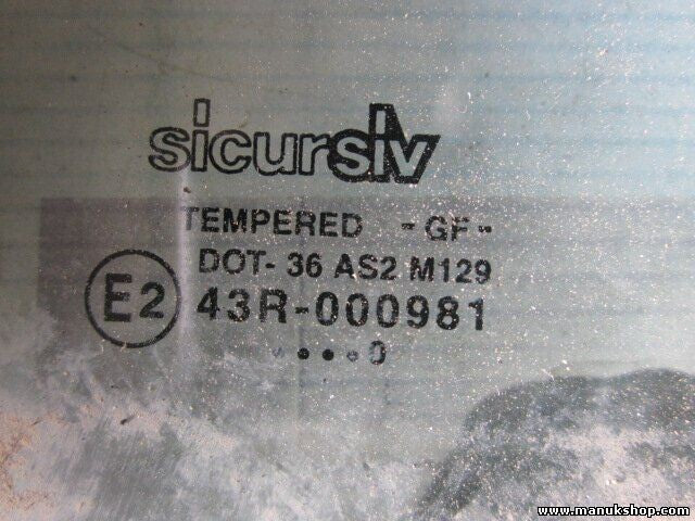 Türscheibe Seitenscheibe vorne rechts Suzuki Vitara 43R000981 DOT36AS2M129