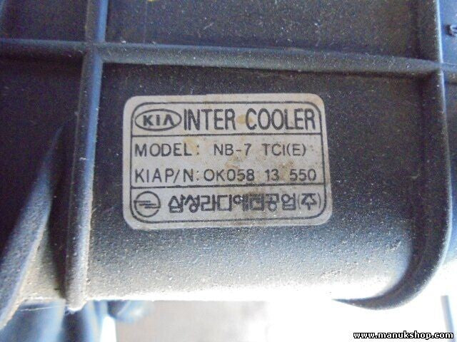 Ladeluftkühler Kia sportage 2.0 td 12.96-12.01 Ok05813550 0k05813550