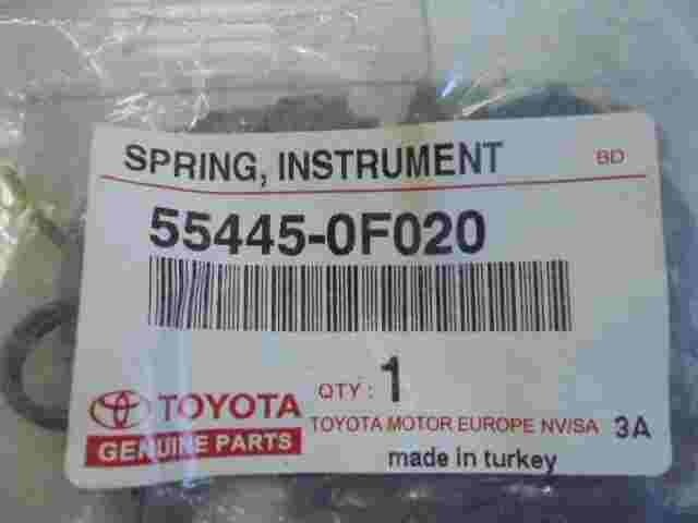 Spring Instrument Toyota Corolla Lexus 554450F020 55445-0F020