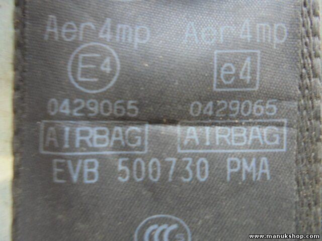 Sicherheitsgurt Gurt Land Rover Freelander EVB500730PMA EVB 500730 PMA 0429065