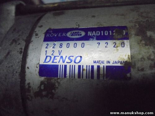 Anlasser Land Rover Discovery II 2.5 Td5 DENSO 2280007220 NAD101240 0986022760