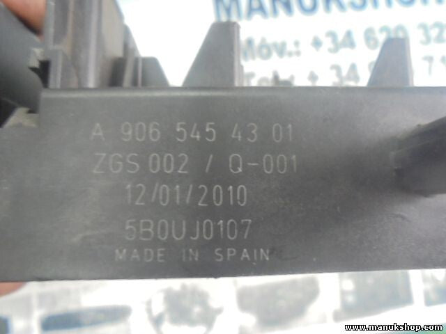 Sicherungskasten Mercedes-Sprinter W906 A9065454301 A ZGS 002 Q-001 5B0UJ0107